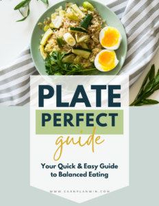 Cover of the Perfect Plate e-book